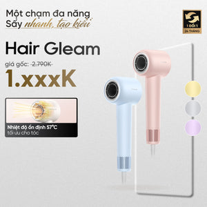 Máy sấy tóc ion âm tốc độ cao Dreame Hair Gleam