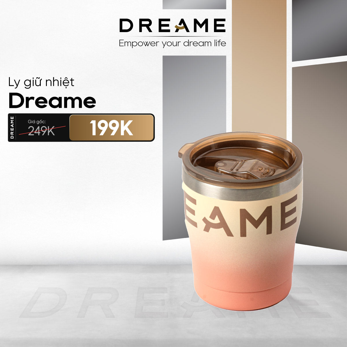 Ly giữ nhiệt Dreame 300ml