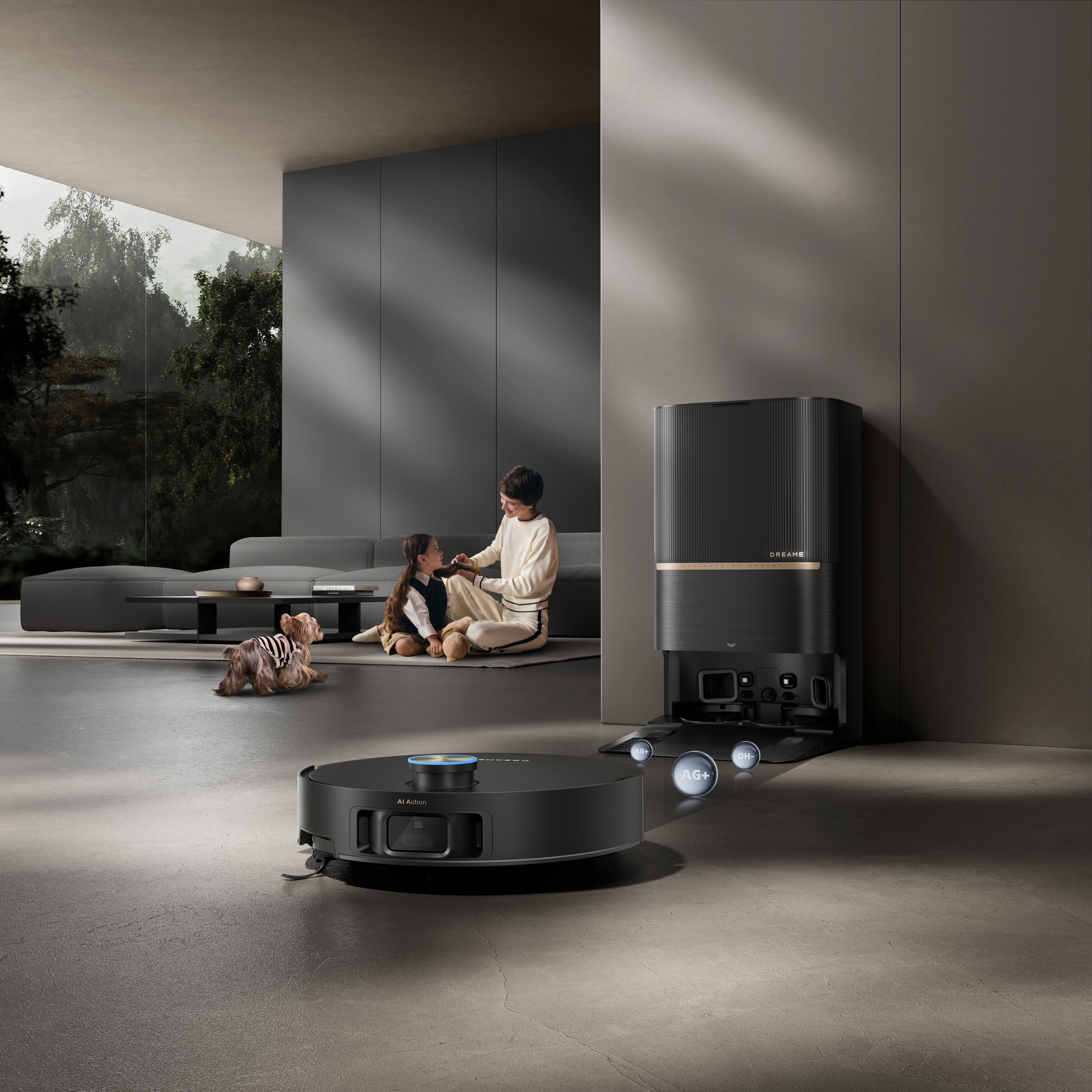 Robot hút bụi lau sàn chuyên dụng thông minh Dreame X50 Pro Ultra