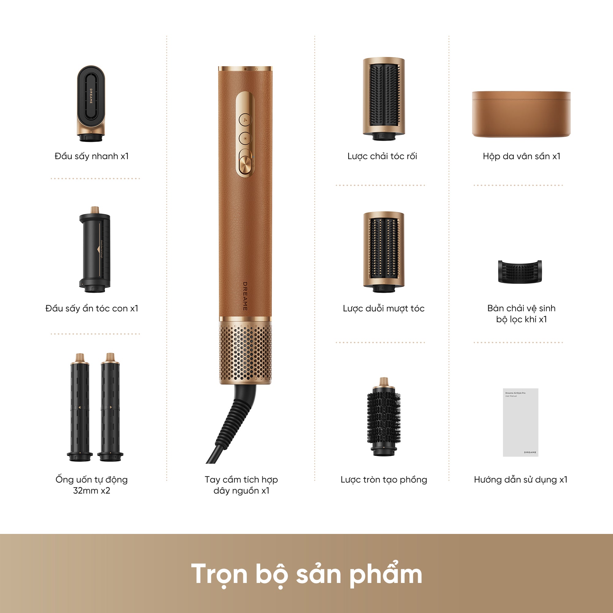 Máy sấy và tạo kiểu tóc đa năng Dreame Airstyle Pro
