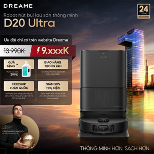 Robot hút bụi lau sàn thông minh D20 Ultra