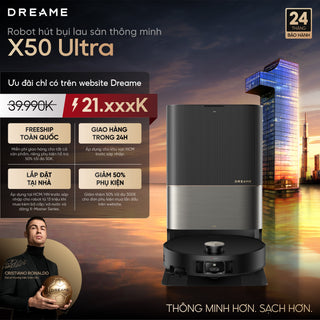 Robot hút bụi lau sàn chuyên dụng Dreame X50 Ultra