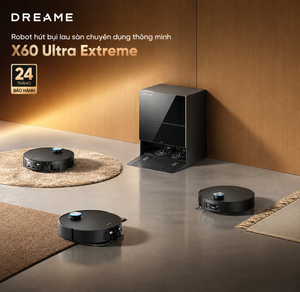 Robot hút bụi lau sàn chuyên dụng thông minh X60 Ultra Extreme