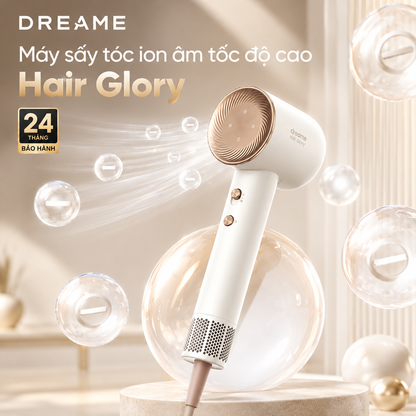 Máy sấy tóc ion âm tốc độ cao Dreame Hair Glory Standard