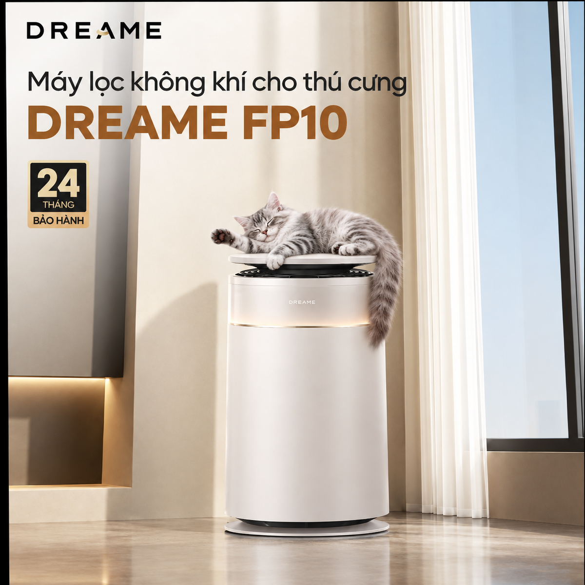 Máy lọc không khí cho thú cưng Dreame FP10