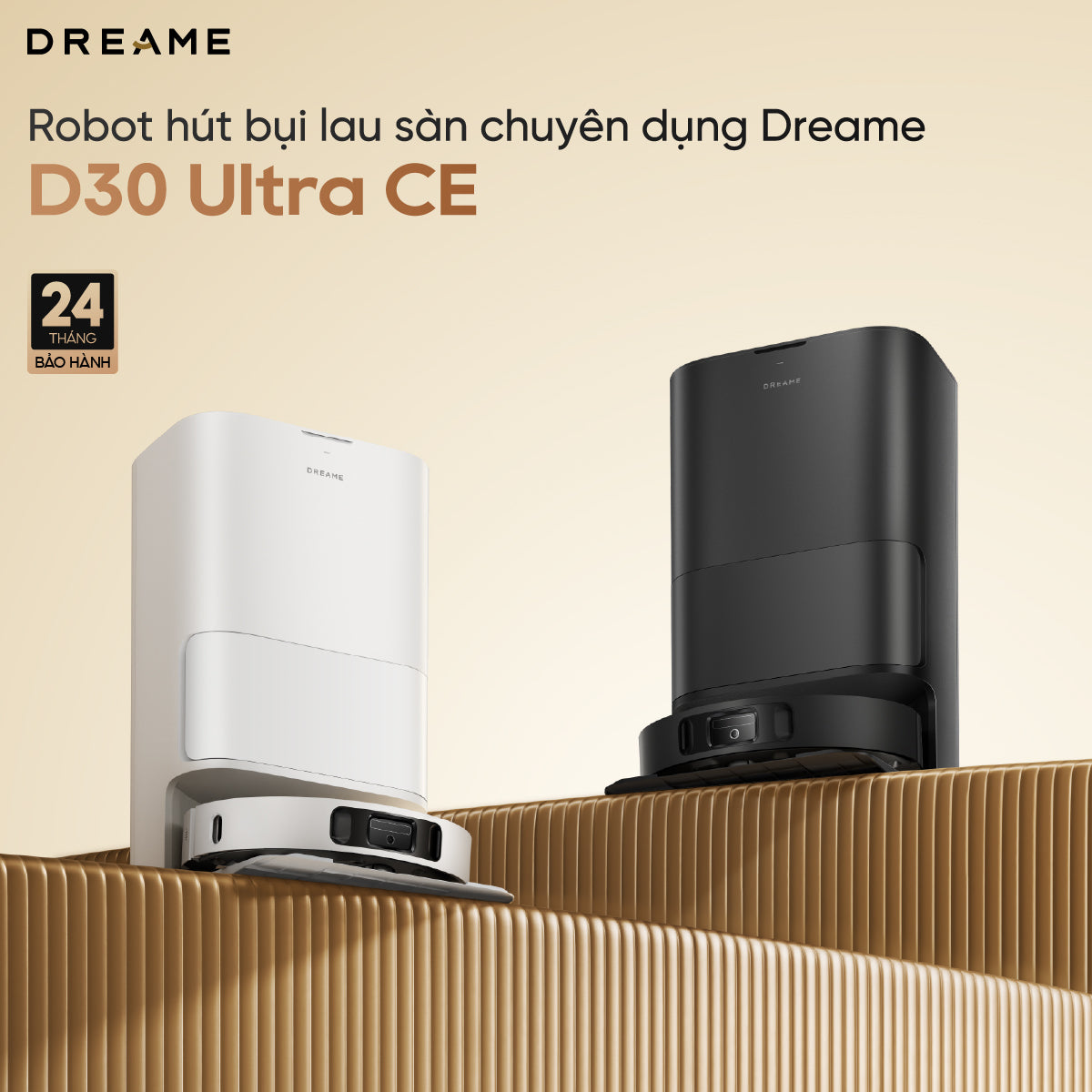 Robot hút bụi lau sàn chuyên dụng Dreame D30 Ultra CE
