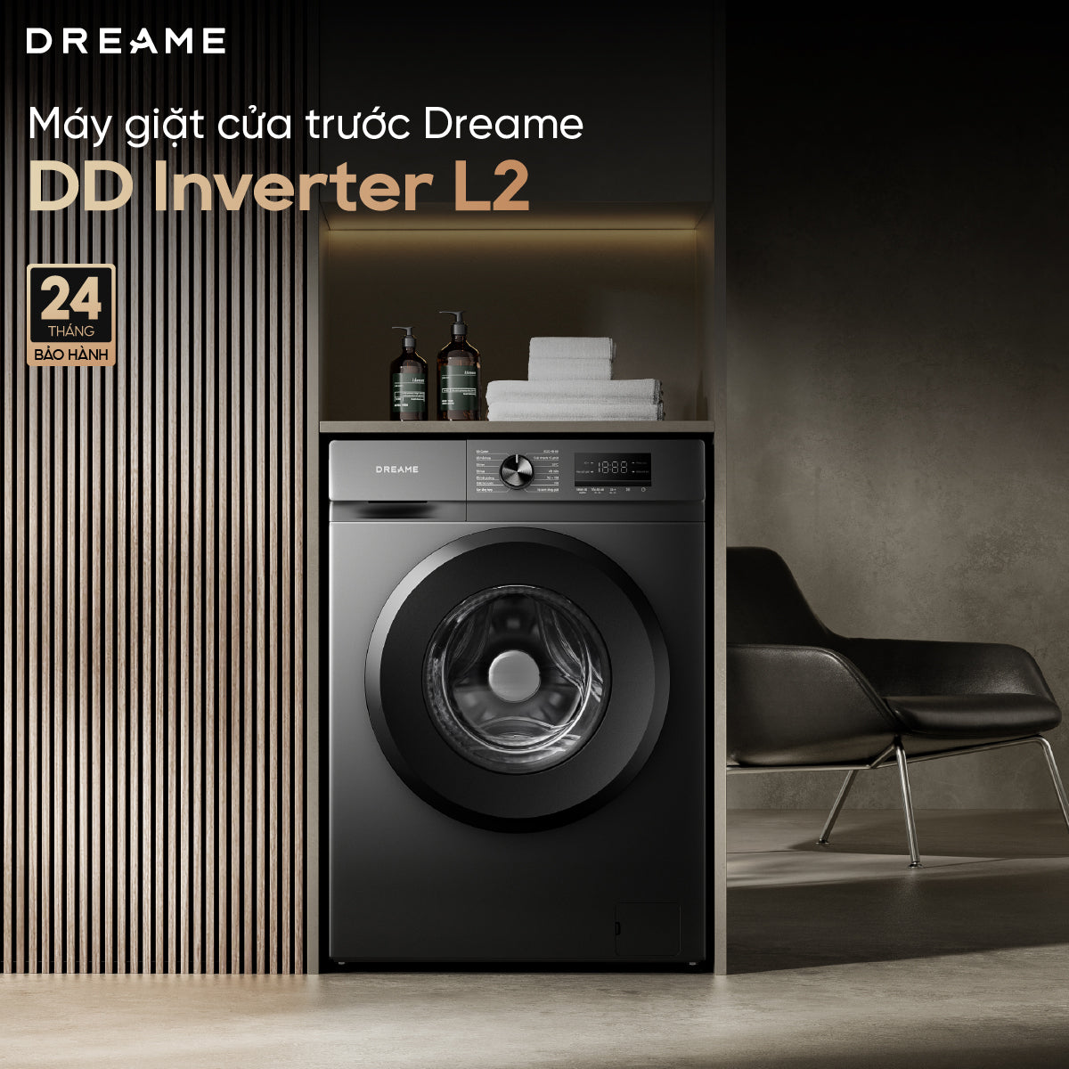 Máy giặt cửa trước Dreame DD Inverter L2