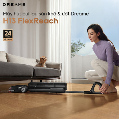 Máy hút bụi lau sàn khô & ướt Dreame H13 FlexReach