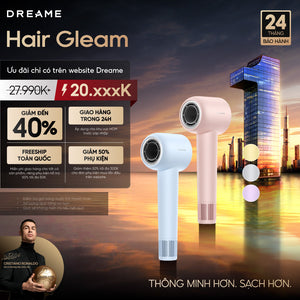 Máy sấy tóc ion âm tốc độ cao Dreame Hair Gleam