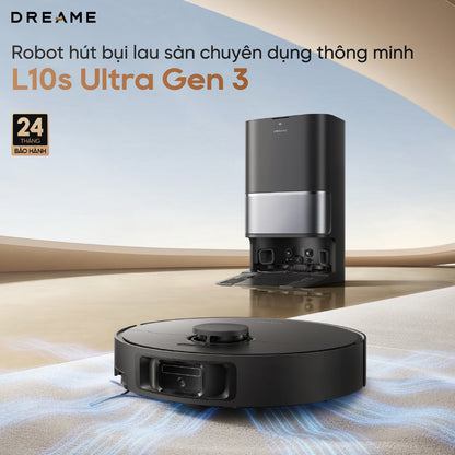 Robot hút bụi lau sàn chuyên dụng thông minh L10s Ultra gen 3