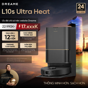 Robot hút bụi lau sàn L10s Ultra Heat