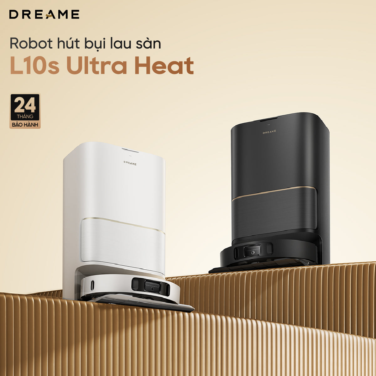 Robot hút bụi lau sàn L10s Ultra Heat