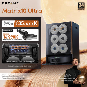 Robot hút bụi lau sàn chuyên dụng thông minh Matrix10 Ultra