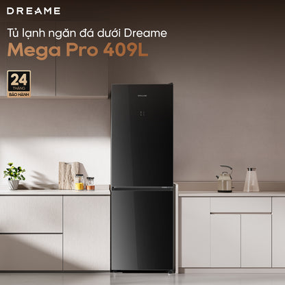 Tủ lạnh ngăn đá dưới Dreame Mega Pro 409L