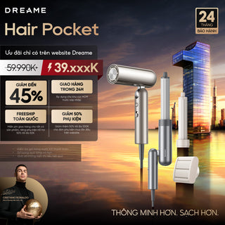 Máy sấy và tạo kiểu gấp gọn Dreame Pocket