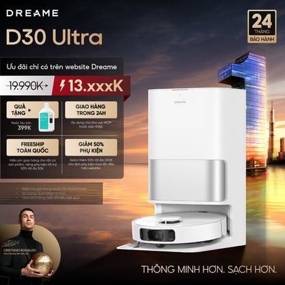 Robot hút bụi lau sàn chuyên dụng Dreame D30 Ultra