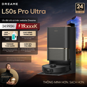 Robot hút bụi lau sàn chuyên dụng Dreame L50s Pro Ultra