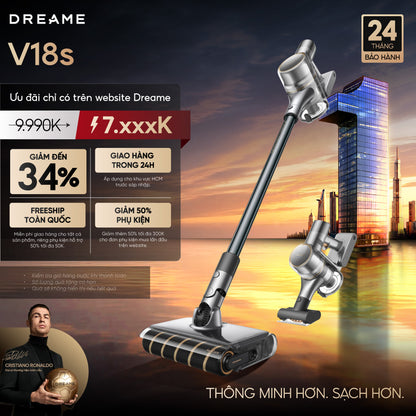 Máy hút bụi cầm tay không dây Dreame V18s