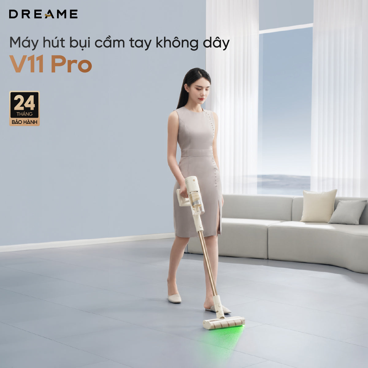Máy hút bụi cầm tay không dây V11 Pro