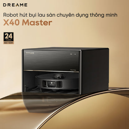 Robot hút bụi lau sàn chuyên dụng thông minh Dreame X40 Master