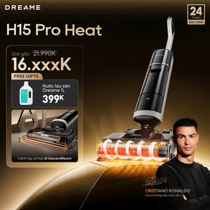 Máy hút bụi lau sàn khô & ướt H15 Pro-heat