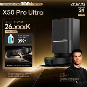 Robot hút bụi lau sàn chuyên dụng thông minh Dreame X50 Pro Ultra