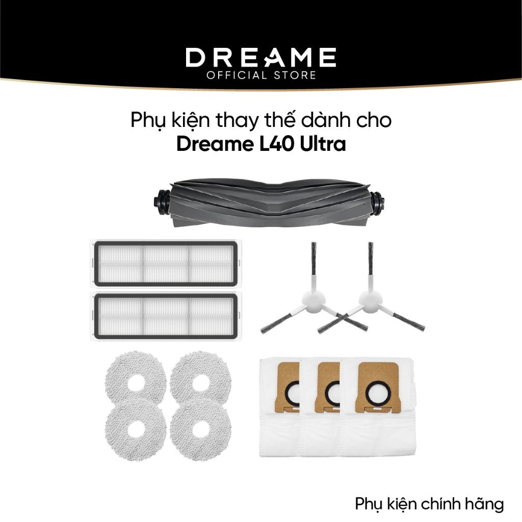 Phụ kiện thay thế dành cho Dreame L40 Ultra bản quốc tế - Phụ kiện chính hãng