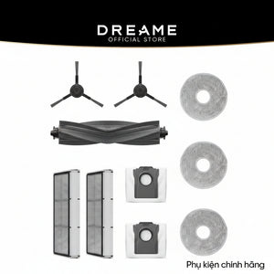 Bộ phụ kiện thay thế dành cho Dreame D20 Ultra/ L10s Ultra Gen 2/ L30s Ultra/.... bản quốc tế - Phụ kiện chính hãng