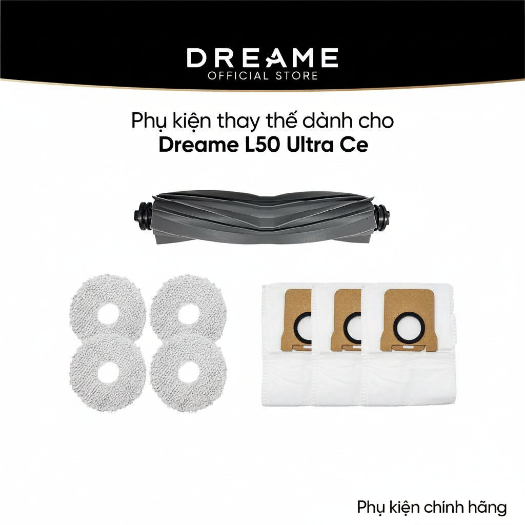 Phụ kiện thay thế dành cho Dreame L50 Ultra CE bản quốc tế - Phụ kiện chính hãng