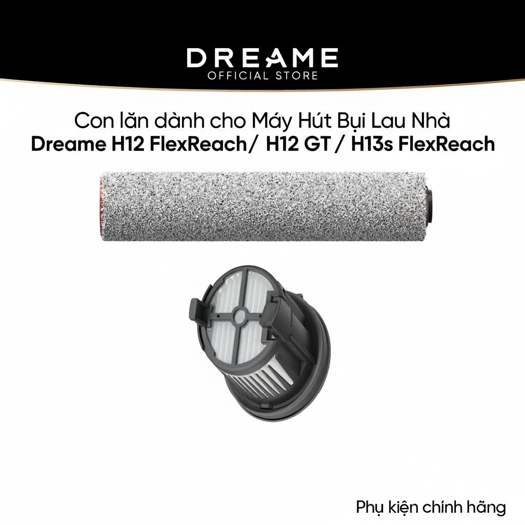 Phụ kiện thay thế dành cho Dreame H12 FlexReach/ H13 FlexReach / H12 GT/ H13s FlexReach /...- Phụ kiện chính hãng